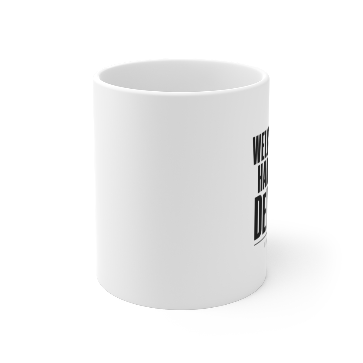 Corporate "Welcome to Hampton DeVille" White Mug - alternate angle 1, merchandise